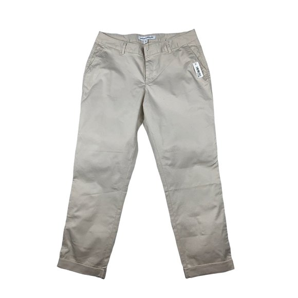Amazon Pants - Ladies Cropped Girlfriend Chino Pants NWT